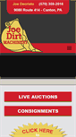 Mobile Screenshot of joedirtmachinery.com